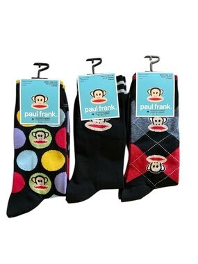 Paul Frank NWT 3 pairs of men’s 0/S socks